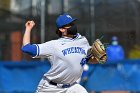 Baseball vs WPI  Wheaton College baseball vs Worcester Polytechnic Institute. - (Photo by Keith Nordstrom) : Wheaton, baseball